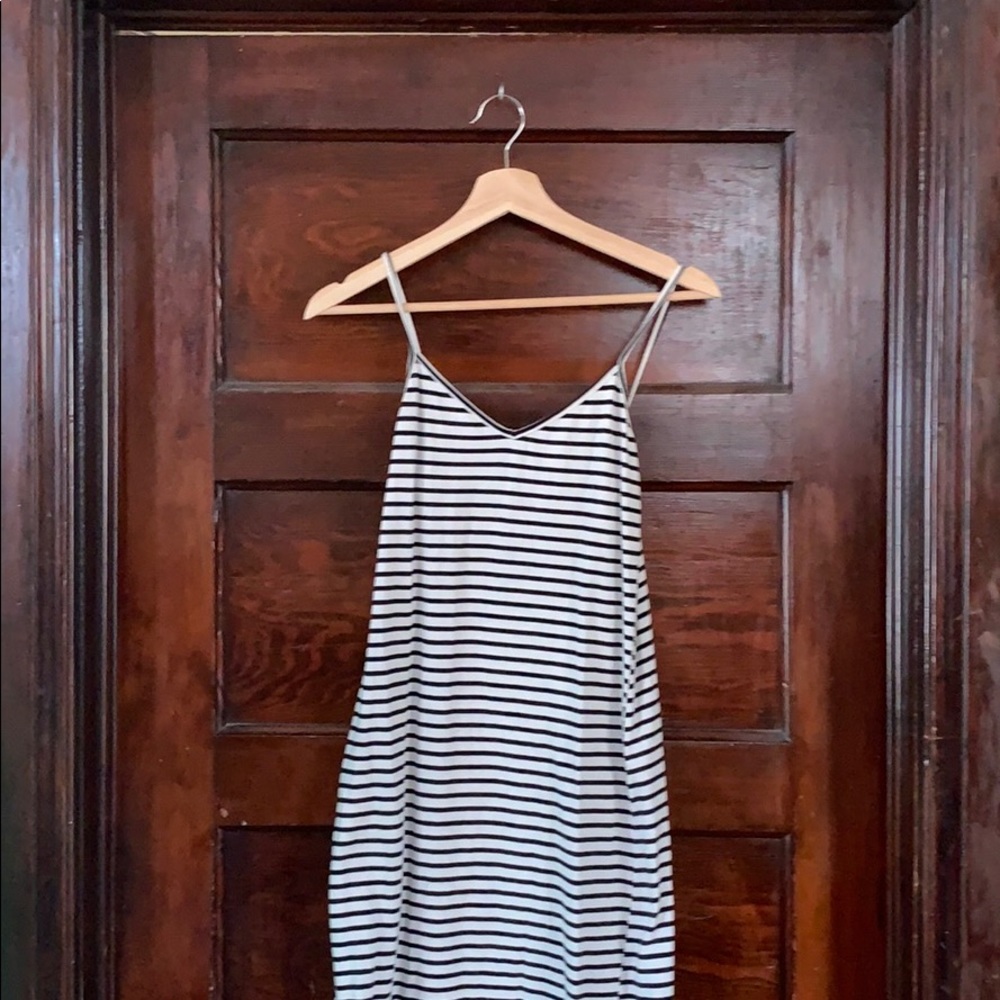 American Apparel Striped Maxi Dress